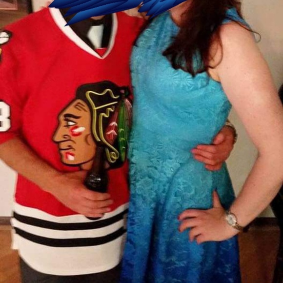 New York & Company Ombre Lace Dress - Picture 2 of 5